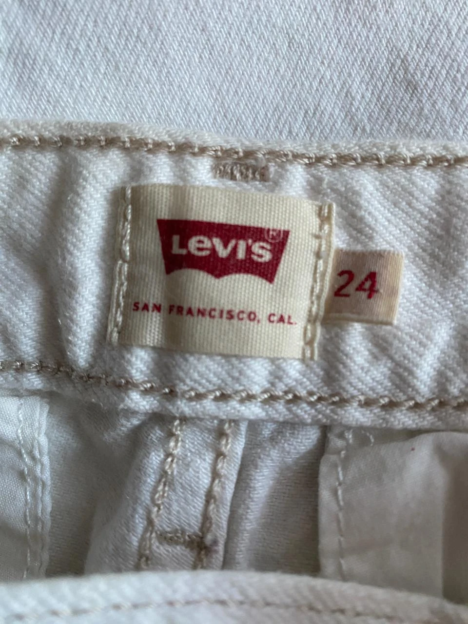 Ecru cargojeans W24 (T34) Levi's Premium – 100% katoen trendy – photo 11